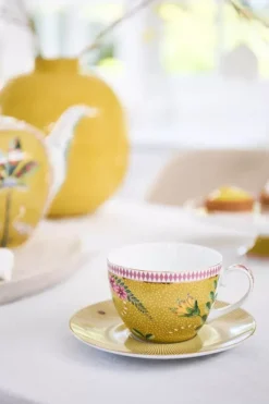 La Majorelle Cappuccino Kop & Schotel Geel<Pip Studio Discount