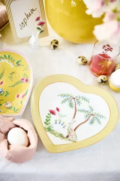 La Majorelle Set/2 Hartvormige Borden<Pip Studio Sale