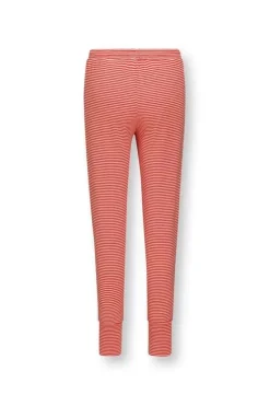 Lange Broek Little Sumo Stripe Koraal<Pip Studio Hot