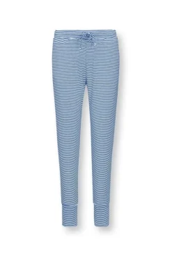 Lange Broek Little Sumo Stripe Kobalt<Pip Studio New