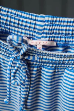 Lange Broek Little Sumo Stripe Kobalt<Pip Studio New