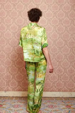 Lange Broek Toscana Groen<Pip Studio Sale
