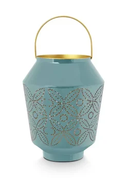 Lantaarn Geemailleerd Donker 29 Cm<Pip Studio
