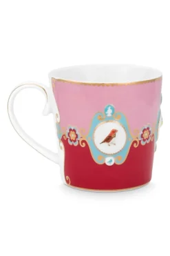 Love Birds Mok Groot Rood/Roze<Pip Studio