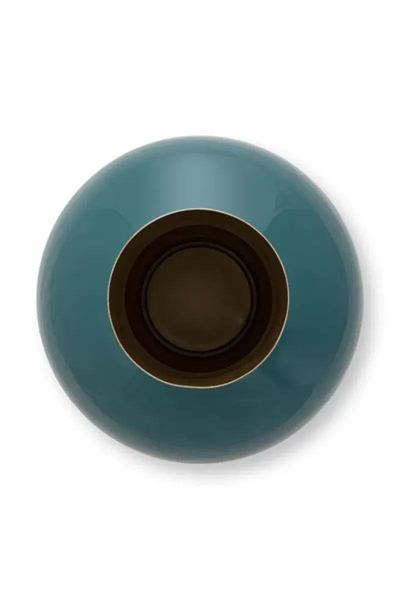 Metalen Vaas Donker 40 Cm<Pip Studio Hot