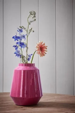 Metalen Vaas Roze 29 Cm<Pip Studio Outlet