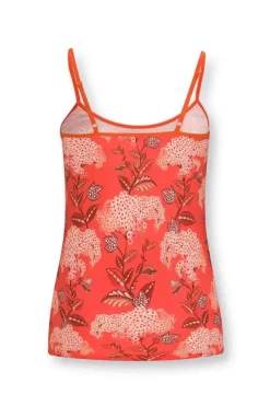 Mouwloze Top Flora Firenze Koraal<Pip Studio Best