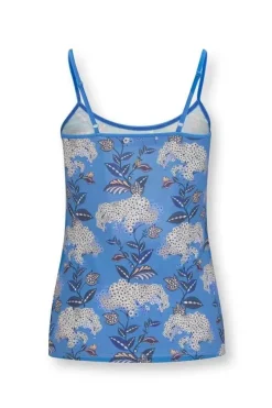 Mouwloze Top Flora Firenze Kobalt<Pip Studio Hot