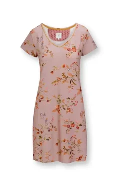 Nachthemd Korte Mouw Kawai Flower Licht<Pip Studio Hot