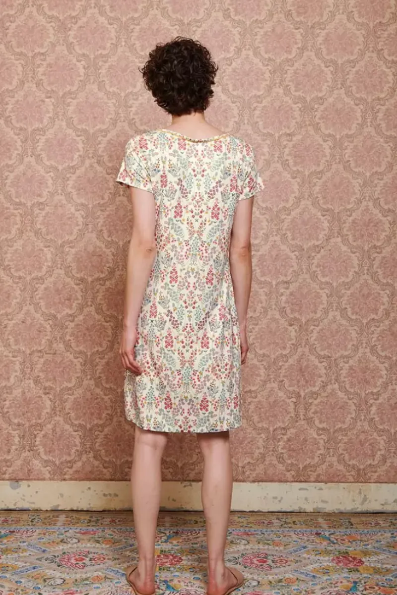 Nachthemd Korte Mouw Primavera Wit<Pip Studio New