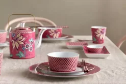 Oriental Flower Festival Theepot Donker Medium<Pip Studio Online