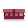 Oriental Flower Festival Set/4 Mokken Donker<Pip Studio Best