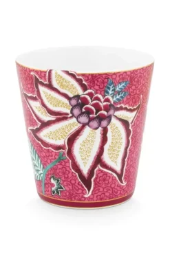 Oriental Flower Festival Set/4 Mokken Donker<Pip Studio Best