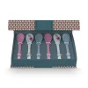 Oriental Flower Festival Set/6 Theelepels<Pip Studio New