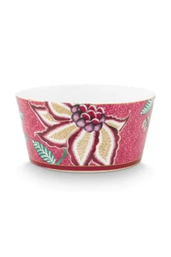 Oriental Flower Festival Set/4 Kommen Donker 12Cm<Pip Studio Sale
