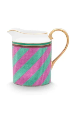 Pip Chique Stripes Kan Klein Roze/Groen<Pip Studio Hot