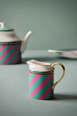 Pip Chique Stripes Kan Klein Roze/Groen<Pip Studio Hot
