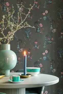 Chinese Porcelain Vinylbehang Donker<Pip Studio Hot