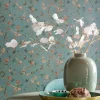 Good Nightingale Vliesbehang Petrol<Pip Studio Discount