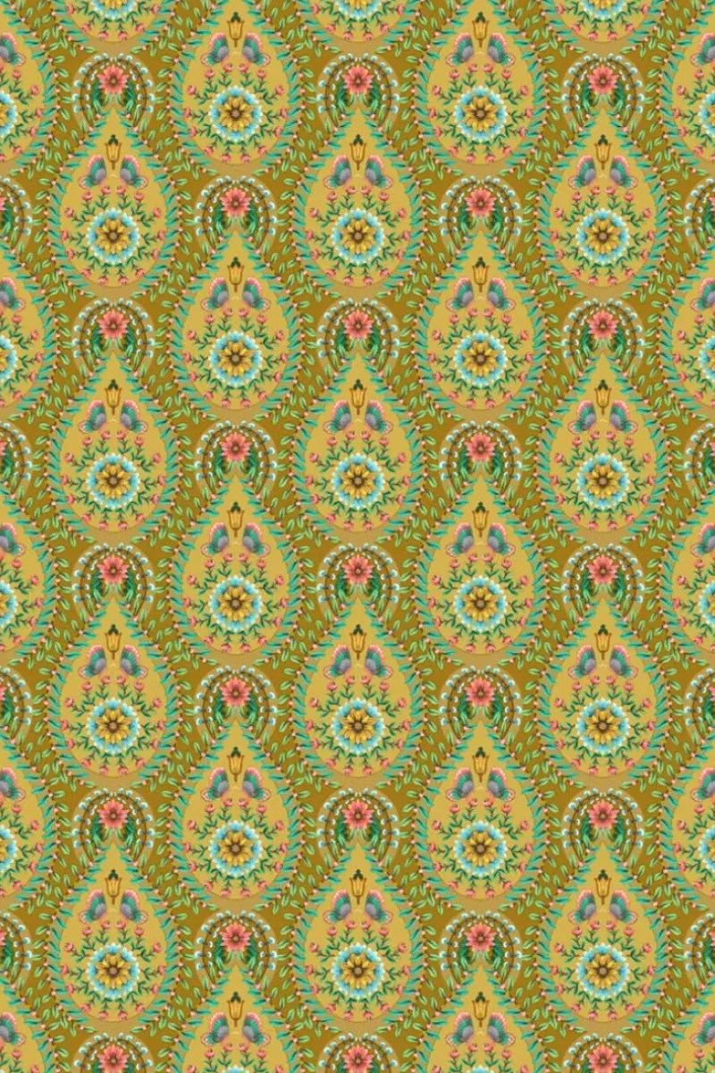 Raindrops Vliesbehang /Oker<Pip Studio Hot