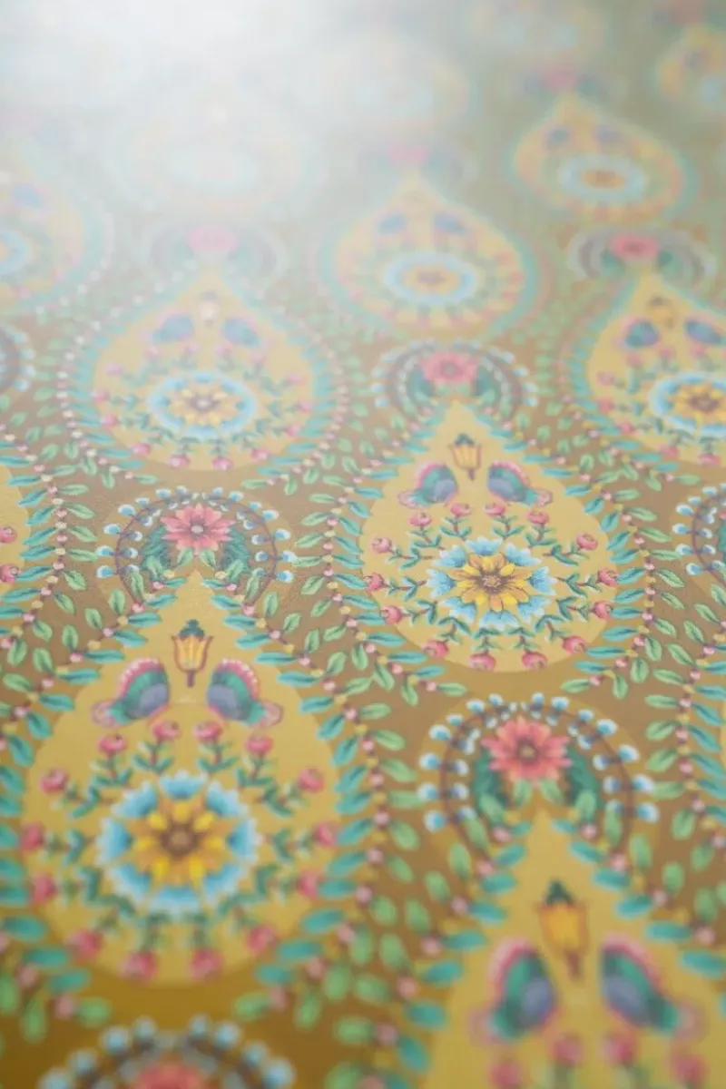 Raindrops Vliesbehang /Oker<Pip Studio Hot