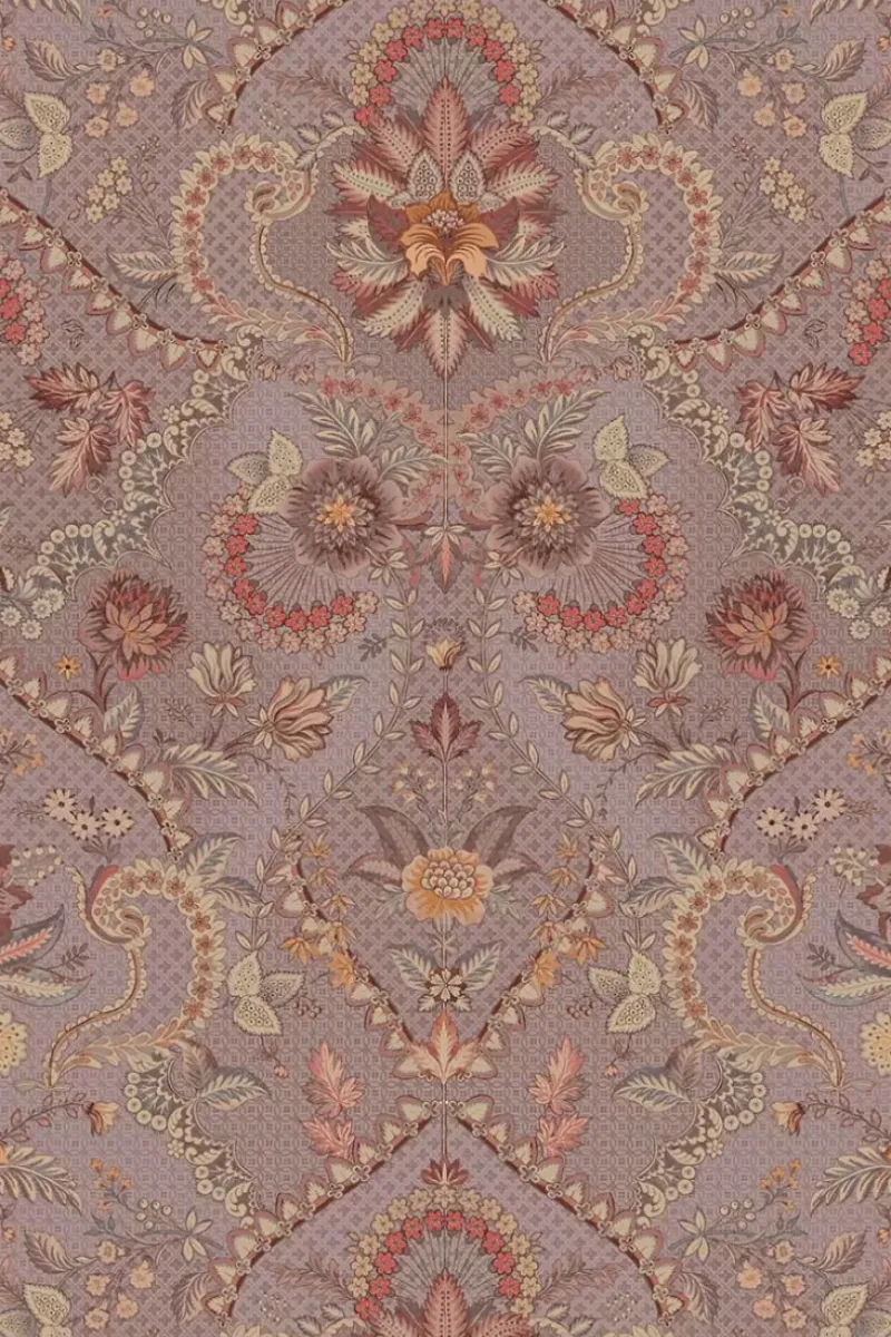 Saluti Vinylbehang Mauve<Pip Studio Outlet