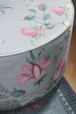 Poef Large Fleur Grandeur Groen<Pip Studio Sale