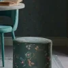 Poef Medium Kawai Flower Groen<Pip Studio