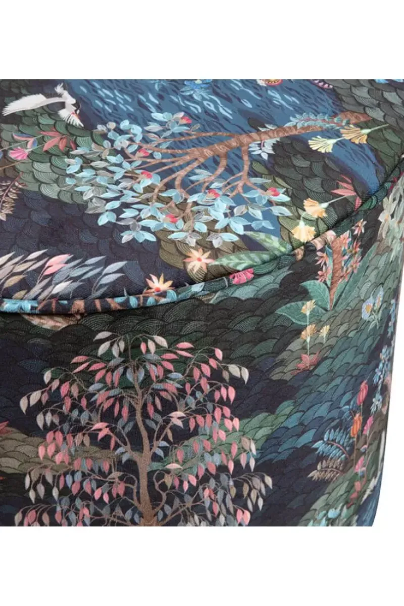 Poef Medium Pip Garden Donkerblauw<Pip Studio Hot