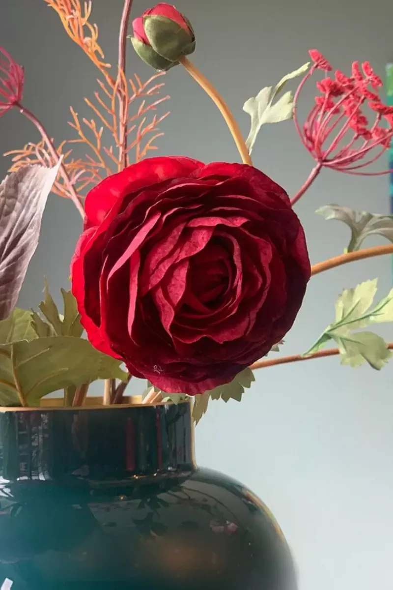 Ronde Vaas Metaal Donker 25 Cm<Pip Studio