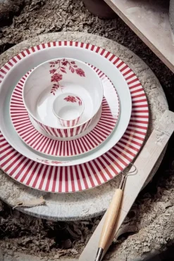Royal Stripes Dinerbord Donker 26.5Cm<Pip Studio Hot