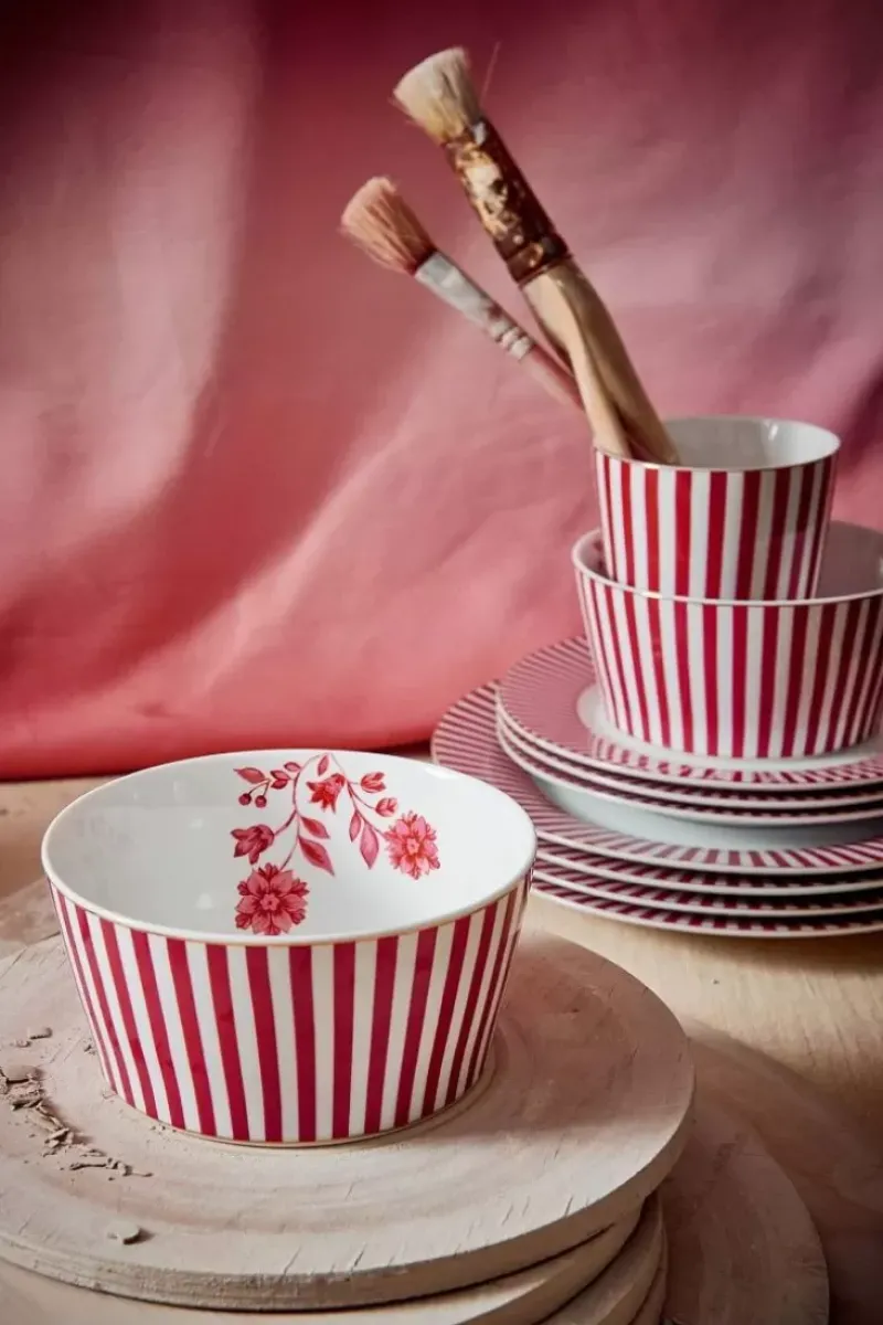Royal Stripes Kom Donker 12Cm<Pip Studio Clearance