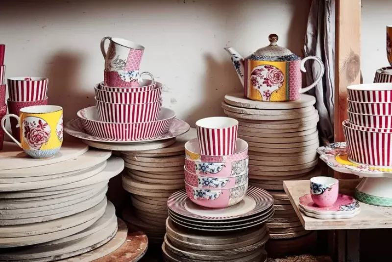 Royal Stripes Kom Donker 12Cm<Pip Studio Clearance