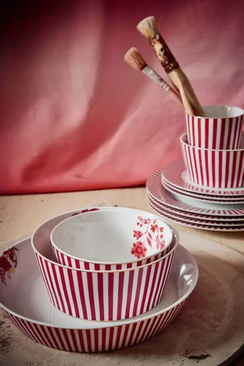 Royal Stripes Kom Donker 15Cm<Pip Studio Clearance