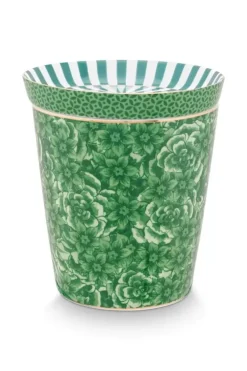 Royal Stripes Mok Bloemen & Theetip<Pip Studio Discount