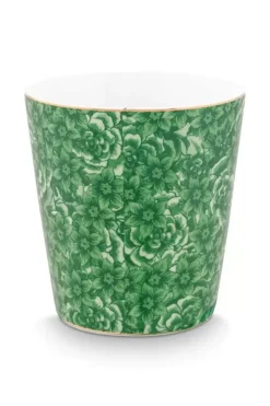 Royal Stripes Mok Bloemen & Theetip<Pip Studio Discount