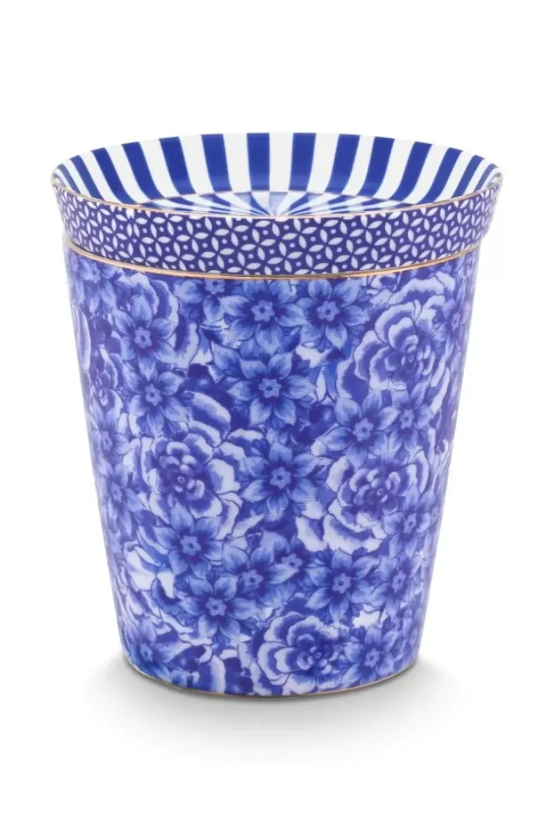 Royal Stripes Mok Bloemen & Theetip<Pip Studio Clearance