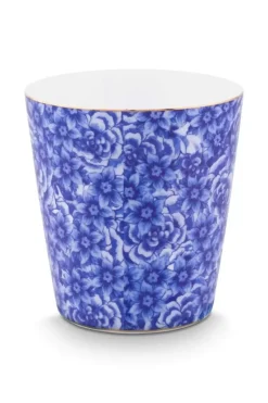 Royal Stripes Mok Bloemen & Theetip<Pip Studio Clearance