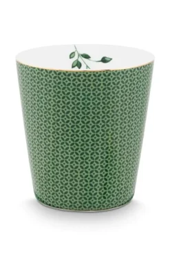 Royal Stripes Mok Tegels & Theetip Groen<Pip Studio