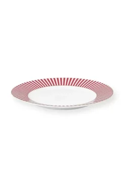 Royal Stripes Ontbijtbord Donker 21Cm<Pip Studio Sale