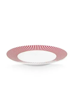 Royal Stripes Petit Four Donkerroze 12Cm<Pip Studio Sale