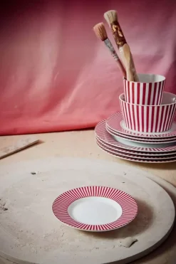 Royal Stripes Petit Four Donkerroze 12Cm<Pip Studio Sale