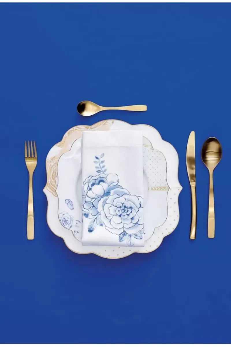 Royal White Dinerbord Golden Dots 28 Cm<Pip Studio Clearance