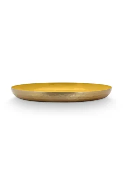 Schaal Geemailleerd Oker 40Cm<Pip Studio Outlet