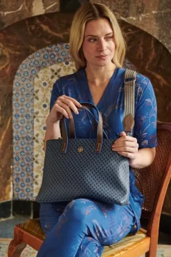 Shopper Klein Suki Blauw<Pip Studio Hot