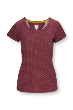 Sport Top Korte Mouw Suki Donker<Pip Studio New