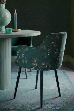 Stoel Kawai Flower Groen<Pip Studio Online