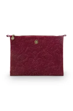 Toilettas Groot Velvet Quiltey Days<Pip Studio Online