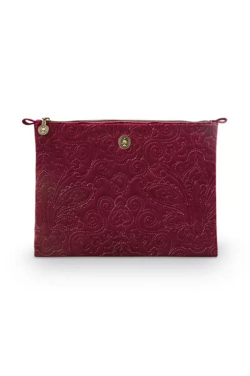 Toilettas Groot Velvet Quiltey Days<Pip Studio Online