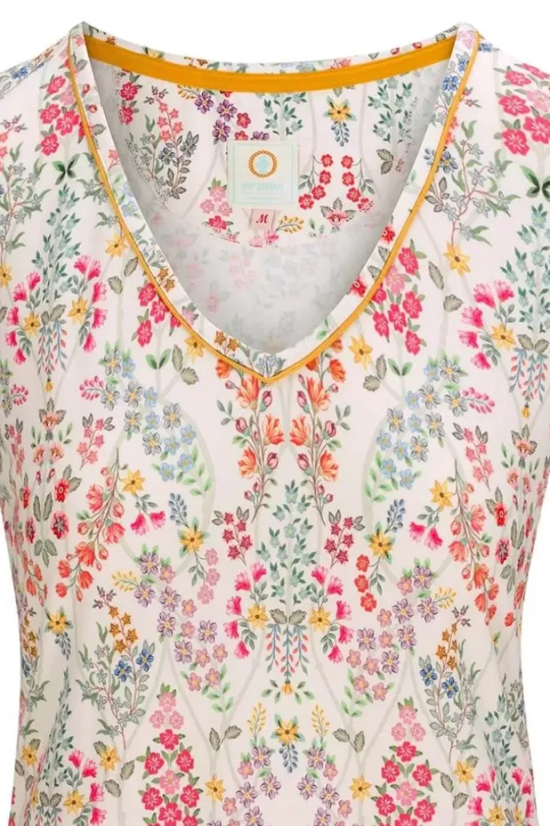 Top Korte Mouw Primavera Wit<Pip Studio Best